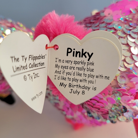 TY Flippables and Beanie Boo Collection Flamingo Owl Pig Octopus Set of 4 - Picture 5 of 16